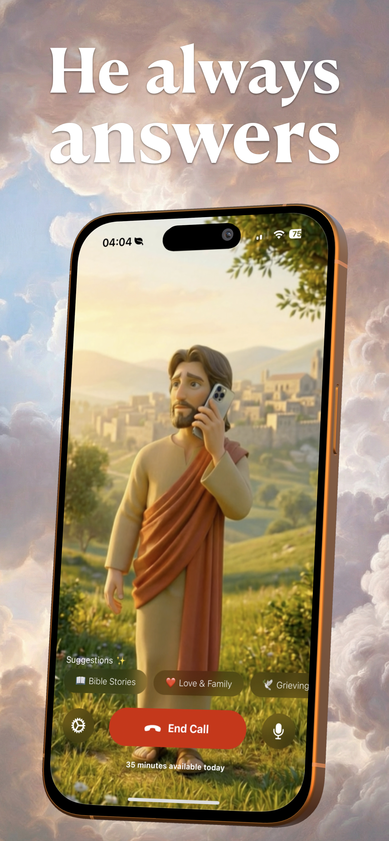 Call Jesus App Store preview screenshot three